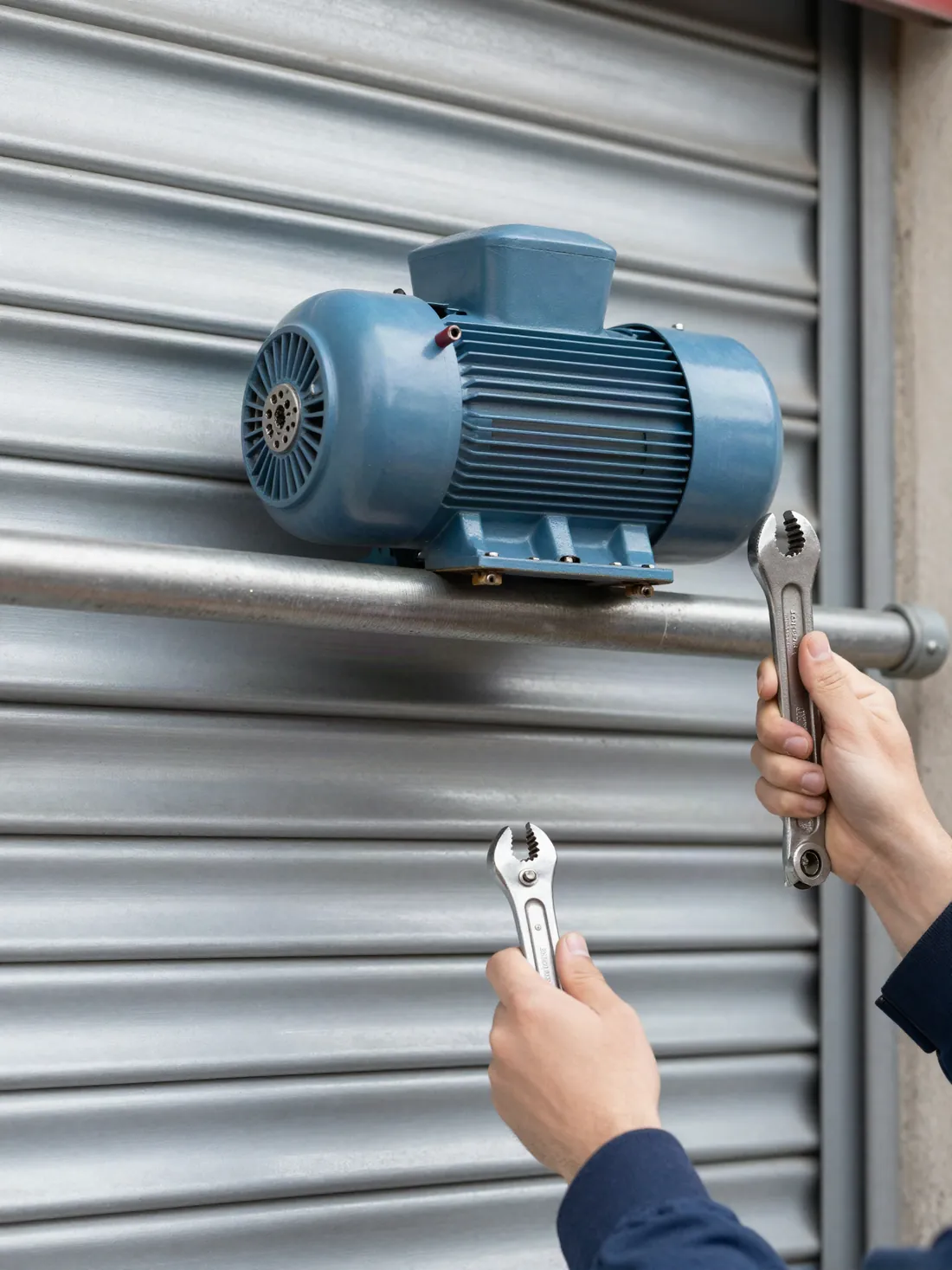 Motor y automatización – Cortinas Metálicas Metalmarc, Balvanera